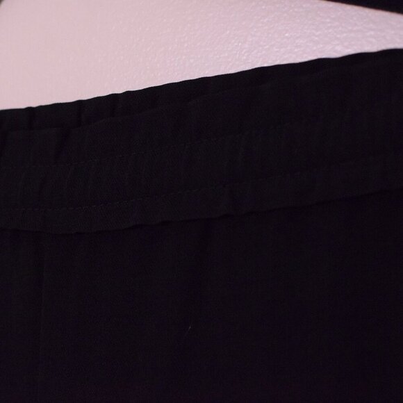 Women's ZARA Black Elastic High-Waist Trouser Business Casual Pant - Size S - Picture 3 of 7